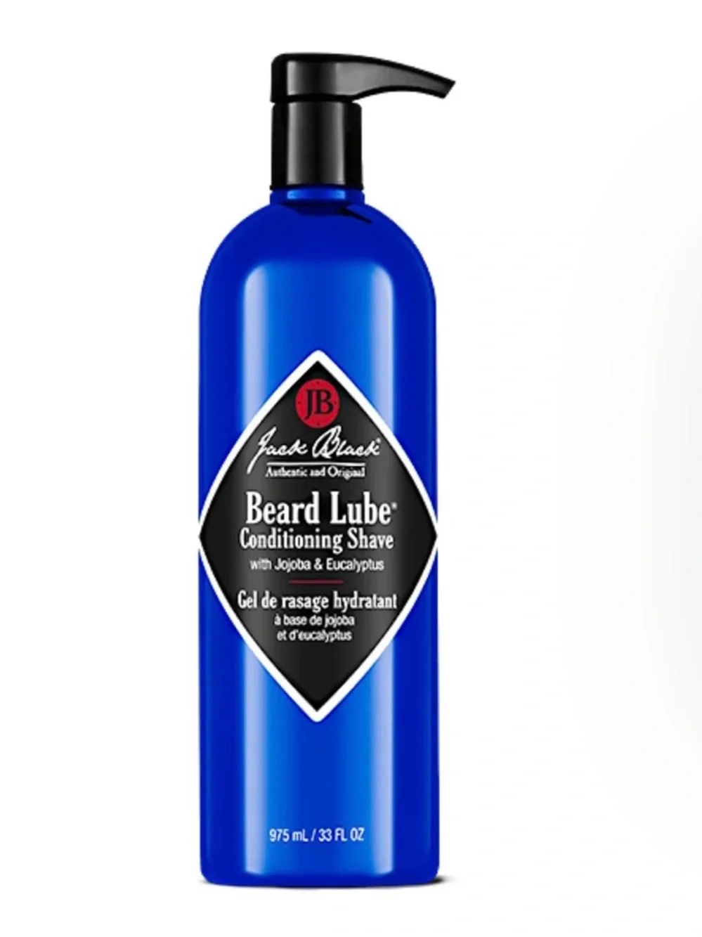 Jack Black Beard Lube Conditioning Shave - 33 ounce oz bottle LARGE SIZE NEW NWT